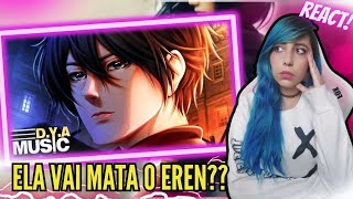 REACT Mikasa Ackerman Shingeki no Kyojin quotSempre Por Vocêquot  DYA [upl. by Oguh658]