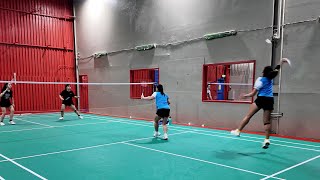 Womens doubles match QF  NatalieVan vs Huyen DiepSophia Nguyen QwQ Batminton Kup DWD [upl. by Trista]