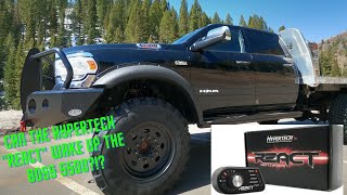 I Install Test amp Review The Hypertech REACT Throttle Optimizer In My 2019 RAM 5500 Truck RV Camper [upl. by Akemor]