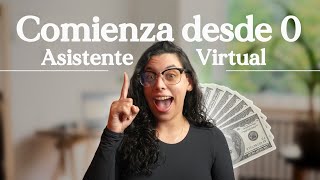 Guía para trabajar remoto como asistente virtual este 2024 [upl. by Perrie939]