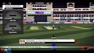 Don Bradman Cricket™ 14  Taking 5 Wickets While Playing For Yorkshire Career Bowling [upl. by Maggy]