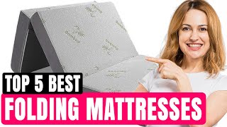 Best Folding Mattress Review Top 5 Buying Guide 2024 [upl. by Shaine794]