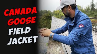 A Perfect Canada Goose Jacket for Fall The Military Field Modern Jacket Review [upl. by Aitel457]