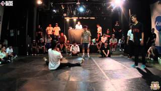 TKO v TAZO  Bboy Top 16  UK BBoy Champs 2014 Korea  Allthatbreakcom [upl. by Aniwde901]