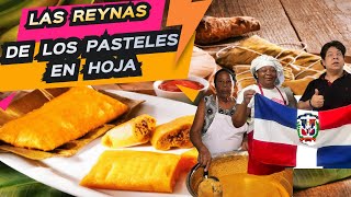 Encontré los Mejores PASTELES en HOJA Dominicanos en MiAMI🇺🇸🍃 [upl. by Suollecram]