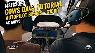 Level Up Your Skills with Cows DA42 Autopilot Basics [upl. by Apgar]