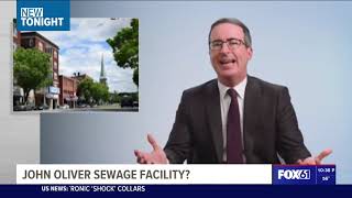 Danbury CT to name sewage plant after HBO Last Week Tonight host John Oliver [upl. by Nilreb]