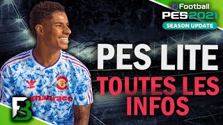 PES Lite est sorti  Tout savoir sur la version gratuite de EFootball PES 2021 [upl. by Aramit]