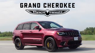 2018 Jeep Trackhawk Review  The SUV Thats Quicker Than a Supercar [upl. by Westley]