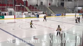 Ringuette Benjamin B pre season game StLaurent vs Vaudreuil [upl. by Inman]