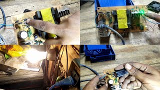 48 volt battery charger series light full [upl. by Bullen736]