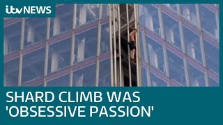 George King Free climber who scaled The Shard completes obsessive passion  ITV News [upl. by Anaira]