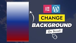 Master Elementor Achieve Smooth Background Color Change on Scroll  Scrolling Background Effect [upl. by Eedna320]