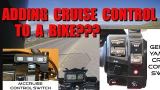 Adding Cruise Control To A Bike [upl. by Ahtelat]