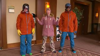 What to Wear Skiing and Snowboarding A Beginner’s Guide  PSIAAASI [upl. by Enowtna]