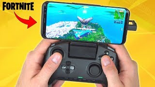 ¡¡Encontré el MEJOR MANDO para Jugar FORTNITE MÓVIL Razer Raiju Mobile control [upl. by Roley]