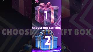 Choose Your Surprised Gift Box gift giftbox chooseonebox viralvideo trending [upl. by Ettevey]