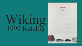 WIKING Katalog 1999 Catalog HD [upl. by Syman]