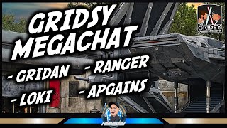 GRIDSY MEGACHAT  STAR WARS  GALAXY OF HEROES [upl. by Peoples158]