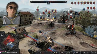 CoH3 New 15 patch DevM vs F3riG on Semois  insane game [upl. by Lenora10]