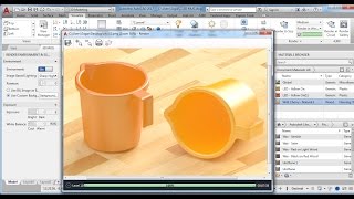 3D Modeling  Mug Tutorial  AutoCAD 2017 [upl. by Ettelimay888]