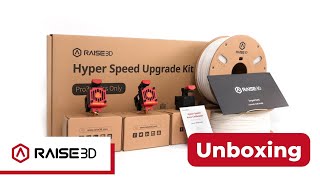 Unboxing and Setup Video Guide  Raise3D Hyper Speed Upgrade Kit [upl. by Edgardo787]