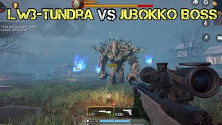 LW3Tundra Sniper vs Jubokko Zombie Boss in COD Mobile  Call of Duty Mobile [upl. by Enenej]