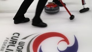 CURLING WCF World Mixed Doubles 2012  USA  NZL Blue Group [upl. by Itagaki]