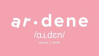 How to Pronounce Ardene [upl. by Catie]