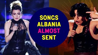 Eurovision Songs Albania Almost Sent 2004  2024  Second Places in Albanian National Finals [upl. by Sulihpoeht289]