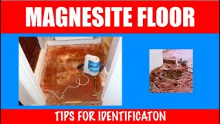 Magnesite floor tips for identification [upl. by Lienad375]