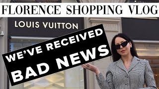 WE RECEIVED THIS INFORMATION WHILE ON VACATION  Florence VLOG PART 2 [upl. by Flossy]