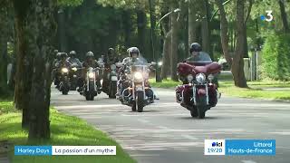 Opale Harley Days Reportage France 3 du 14 septembre 2023 [upl. by Lorette]