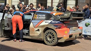 WRC Croatia 2024  Regrouping in Rijeka [upl. by Rainwater131]