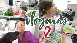 RECADOS VAJILLAS Y DETRÁS DE LAS CÁMARAS  VLOGMAS 2 [upl. by Nahsrad369]