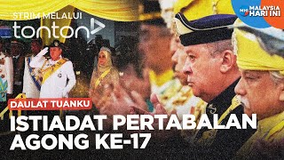 CLIP MHI 16 Jul 2024 Istiadat Pertabalan Agong ke17  Tonton [upl. by Eolcin]