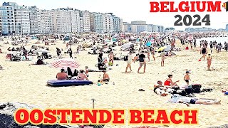 🇧🇪OOSTENDE BEACH BELGIUM 2024 [upl. by Maccarthy31]