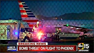 Kid Fake Bomb Threats American Airlines How the Operator Reacted [upl. by Notwal258]