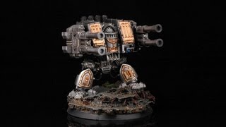 How to paint Grey Knights Dreadnought Warhammer 40k 40000 painting tutorial buypainted [upl. by Rengia733]