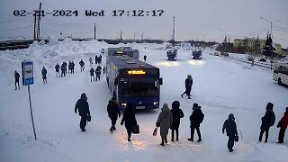 🥶🅻🅸🆅🅴🥶Norilsk Siberia❄️Polar Day🌟The coldest bus station in the world❄️Most Polluted☢️Closed City⛔ [upl. by Gilman127]