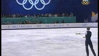 Timothy Goebel USA  2002 Salt Lake City Figure Skating Mens Free Skate [upl. by Rod83]