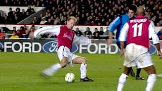 Dennis Bergkamp great lob goal vs Leverkusen  200102 HQ [upl. by El]