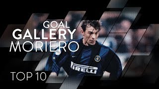 FRANCESCO MORIERO  INTER TOP 10 GOALS  Goal Gallery 🇮🇹🖤💙 [upl. by Newo]