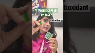 Vitamin E for skin Vitamin E capsules for skin Vitamin E capsule for face shorts [upl. by Penny]