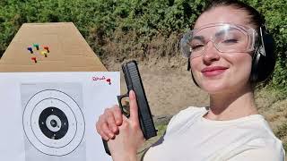 Glock 17 Gen5 GMatch cal 9X19 Girls and Guns Part2  Lilia amp Doina [upl. by Yrreg]