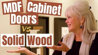 MDF cabinet doors vs solid wood Which is the best one for your home [upl. by Jeanie]