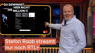 Stefan Raab erklärt die RTL Abo Pakete🤝  Du gewinnst hier nicht die Million bei Stefan Raab [upl. by Anaoy]