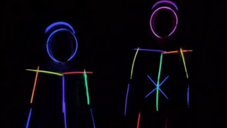 Glow stick dance challenge [upl. by Lissie]