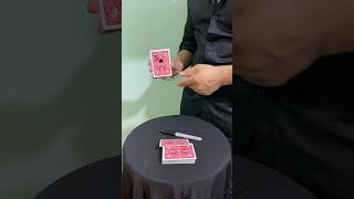 Cardiographic Magic Trick shorts mryutmagic mrmagic cardtricks tricks tutorial [upl. by Bacchus]