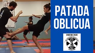 Patadas oblicuas  quotNo solo como hacerlas ¡también cuando cuiden a sus compañerosquot ❗️ 🦿 [upl. by Anirahc]